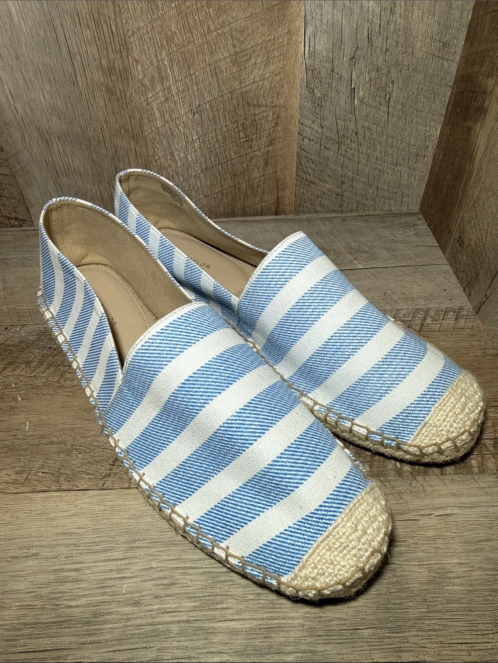 Ann Taylor Weekend Espadrille Slide